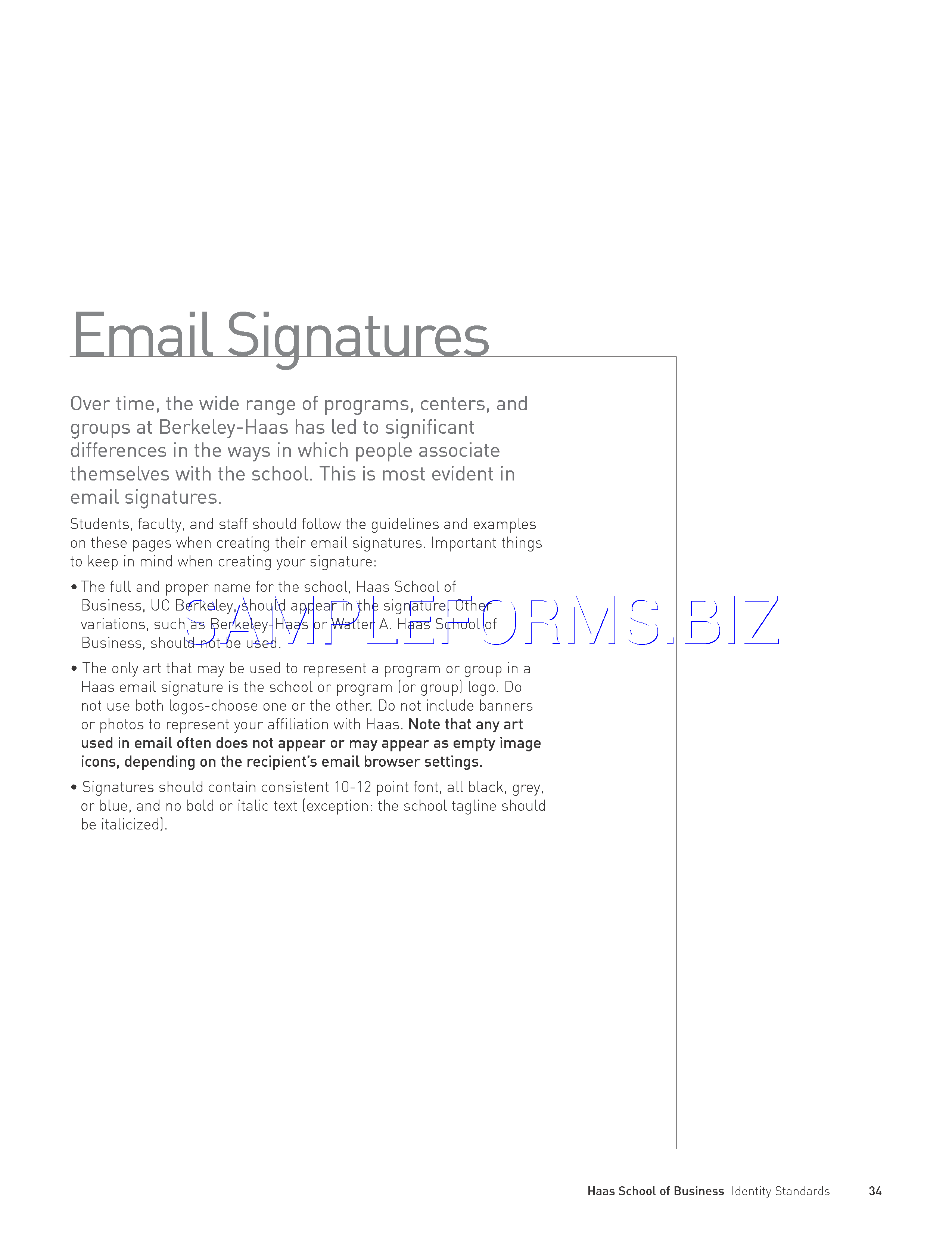 Preview free downloadable Email Signature Example 1 in PDF (page 1)